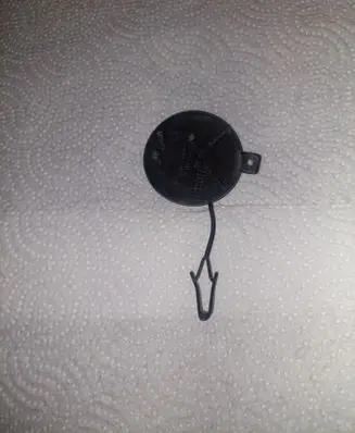Volkswagen PASSAT B8 Rear bumper row hook cap/cover 3G9807441B