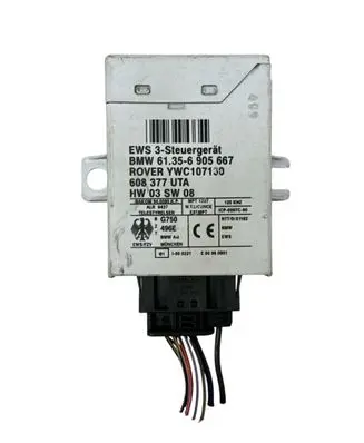BMW 3 E46 Immobilizer control unit/module 61356905667 608377UTA YWC107130