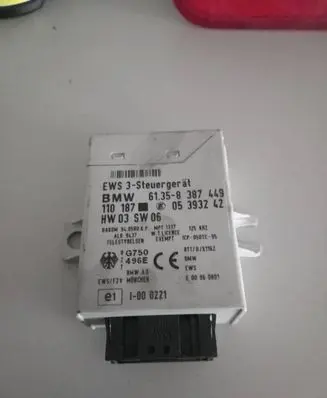 BMW 5 E39 Immobilizer control unit/module 61358387449 110187