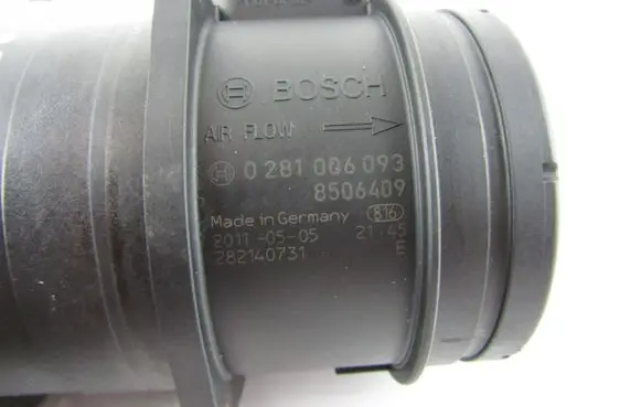 BMW 3 E90 E91 Mass air flow meter 0281006093