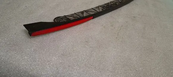 Audi A8 S8 D3 4E Rear bumper trim bar molding 4E0807417B