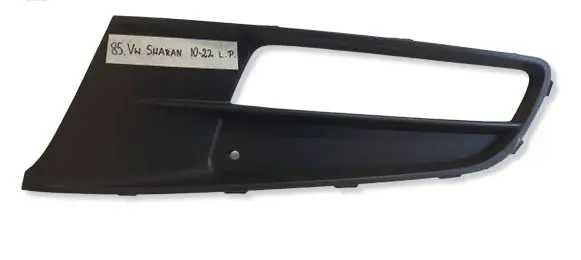 Volkswagen Sharan Front bumper lower grill 7N0853665A