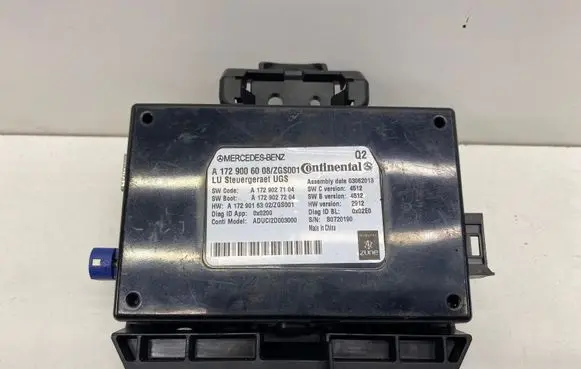 Mercedes-Benz E W212 Other control units/modules A1729006008 A1729027204 A1729027104