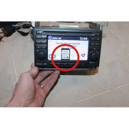Nissan Micra Navigation maps CD/DVD 25920BH00C