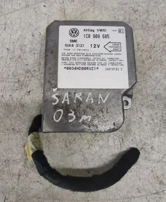 Volkswagen Sharan Airbag control unit/module 1C0909605