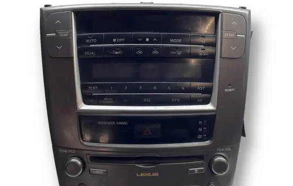 Lexus IS 220D-250-350 Radio/CD/DVD/GPS head unit 8612053B30