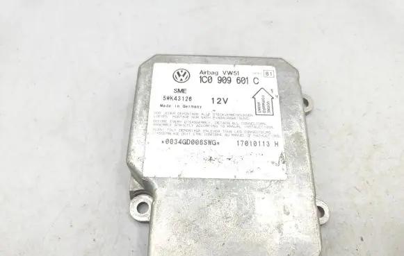 Skoda Fabia Mk1 (6Y) Airbag control unit/module 1C0909601C 5WK43126