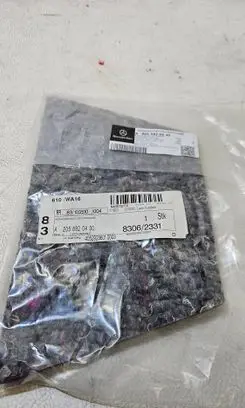Mercedes-Benz C W205 Rear sound insulation A2056820430
