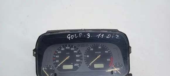 Volkswagen Golf III Speedometer (instrument cluster) 1H0919860H 351017000