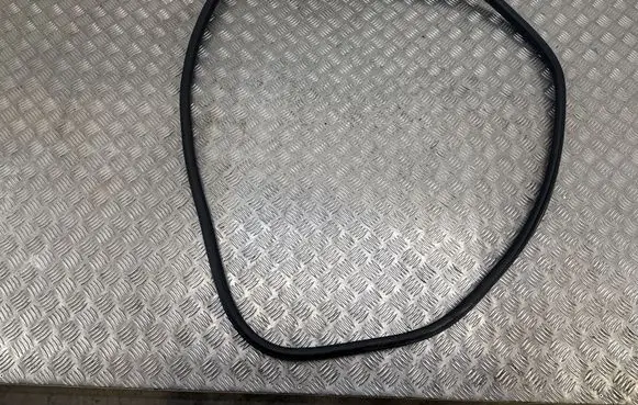 Rubber seal rear door
