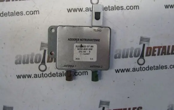 Antenna control unit