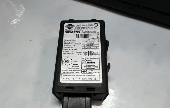 Nissan Micra Other control units/modules 285969F98