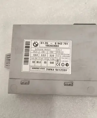 BMW 3 E90 E91 CAS control unit/module 6943791 1063033684 5WK494120BF