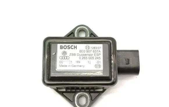 Audi A6 S6 C5 4B ESP acceleration yaw rate sensor 8E0907637A 0265005245