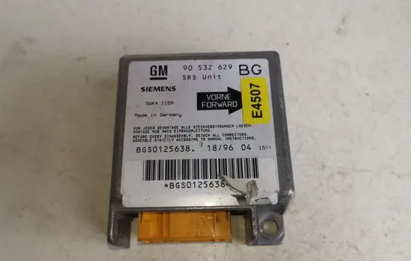 Opel Tigra A Airbag control unit/module 90532629 5WK4115A