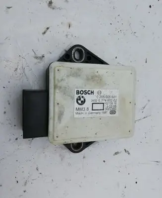 BMW 5 E60 E61 ESP acceleration yaw rate sensor 0265005681 677460202