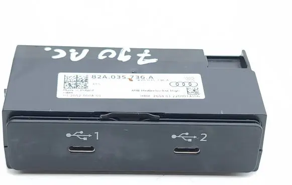 Audi A3 8Y USB socket connector 82A035736A 012052000A01