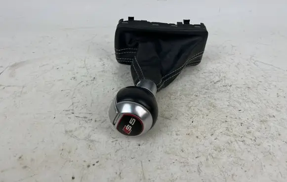Audi S5 Gear lever shifter trim leather/knob 8K1713139AA