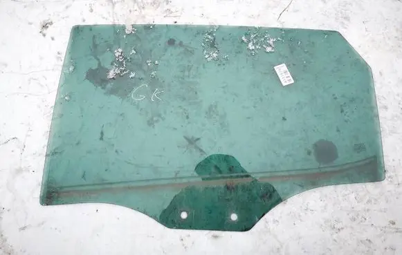 Seat Leon (5F) Rear door window glass AS3