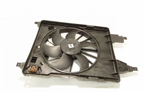 Renault Megane II Radiator cooling fan shroud Nėra
