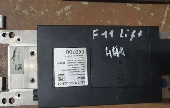 BMW 5 F10 F11 Bluetooth control unit module 9329339