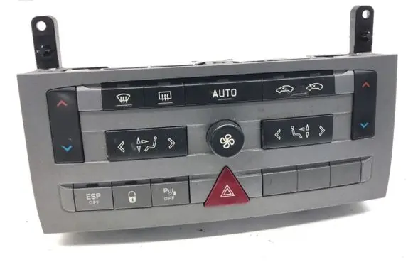 Citroen C5 Interior fan control switch 96573328