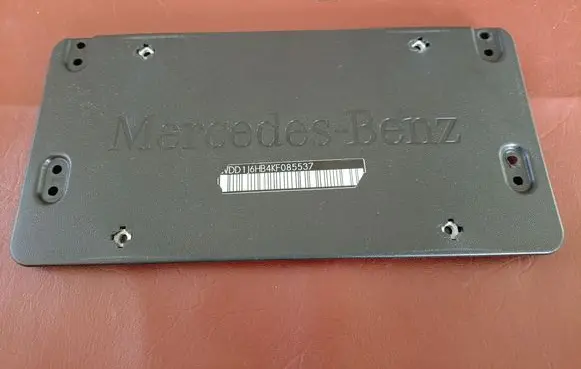 Mercedes-Benz E W238 Number Plate Surrounds Holder Frame A0008103700