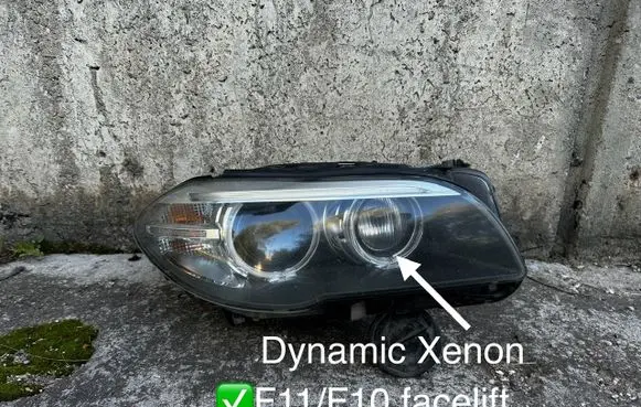 BMW 5 F10 F11 Headlight/headlamp 7378514 0110874200710898 1ZT01108742