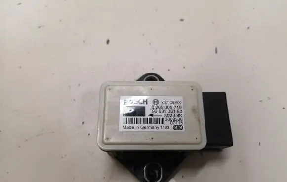 Citroen C4 Grand Picasso ESP acceleration yaw rate sensor 0265005715 9663138180