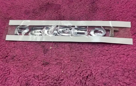 Peugeot 308cc Rear door emblem/model letters 8665VF