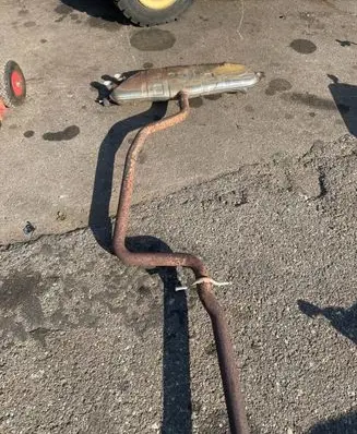 Volkswagen Touran I Rear muffler/silencer tail pipe 1K0253611M 1K0120R01