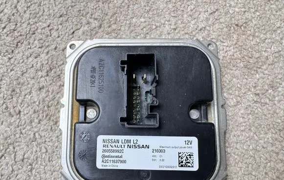 Nissan Leaf II (ZE1) Headlight ballast module Xenon 260558992C A2C11637900