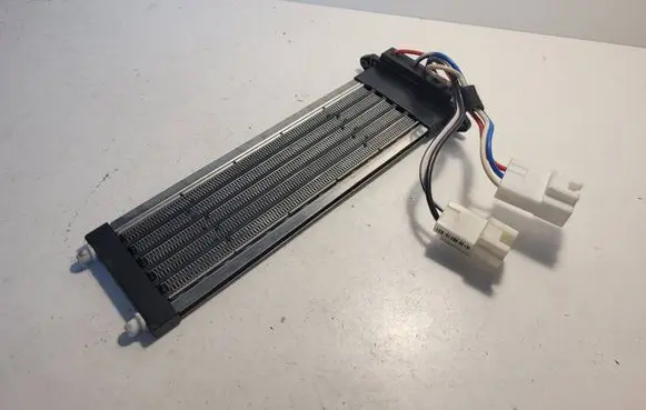 Electric cabin heater radiator