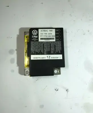 Volkswagen PASSAT B6 Airbag control unit/module 3C0909605M