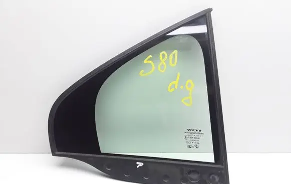Volvo S80 Rear vent window glass 30779889