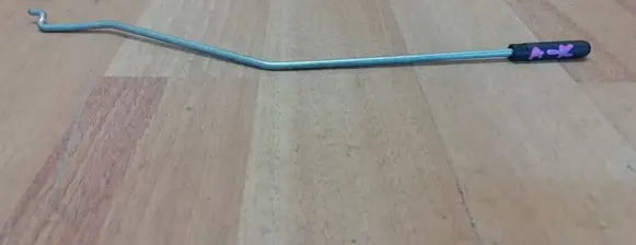 Rear door cable line