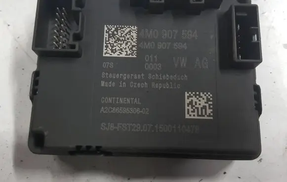 Audi Q7 4M Sunroof control unit/module 4M0907594 A2C86595306-02