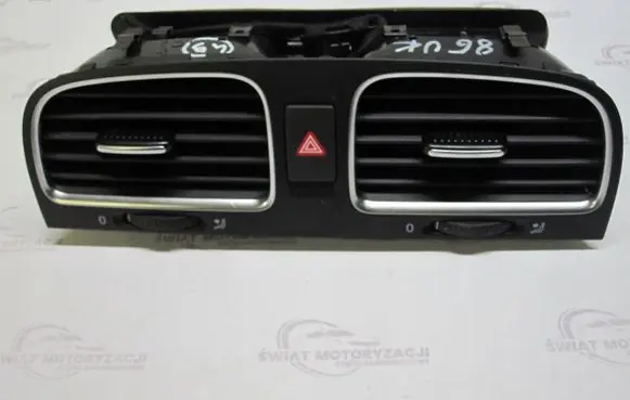 Volkswagen Golf VI Dash center air vent grill K50815736