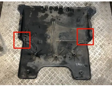 Volkswagen T-Cross Engine splash shield/under tray 2Q0825236E