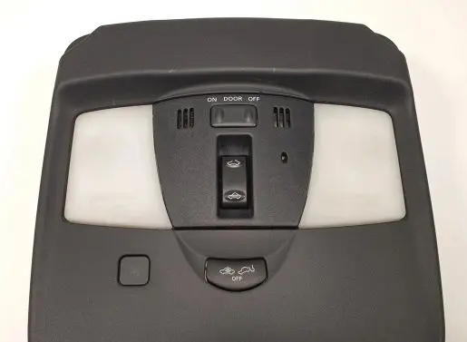 Infiniti FX Headlining lighting console trim 