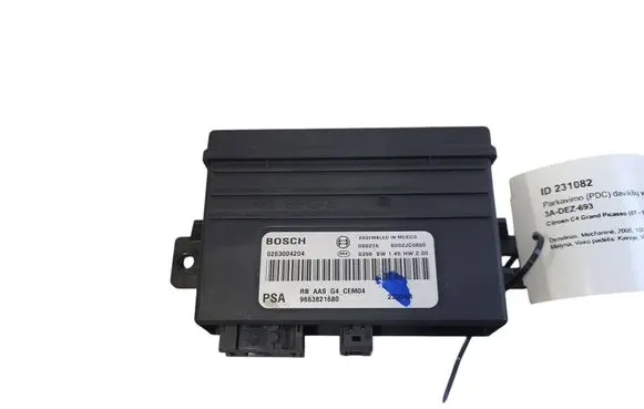Citroen C4 Grand Picasso Parking PDC control unit/module 0263004204