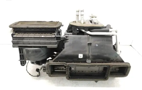 Interior heater climate box assembly