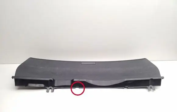 Mercedes-Benz C W204 Trunk/boot sill cover protection A2046900825