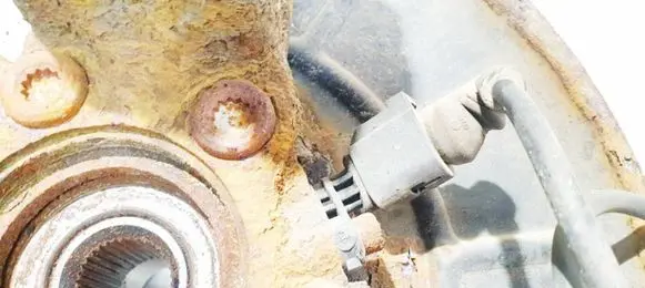 Volkswagen Golf V ABS brake wheel speed sensor