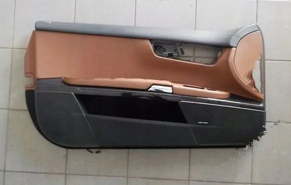 Mercedes-Benz CL C216 Front door card panel trim HENCAR7621656931