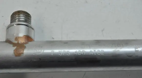BMW 3 E92 E93 Fuel main line pipe 7595480 7537319