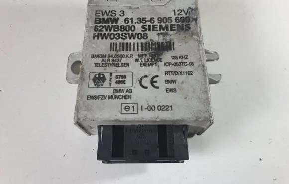 BMW 3 E46 Immobilizer control unit/module 6905669 61356905669