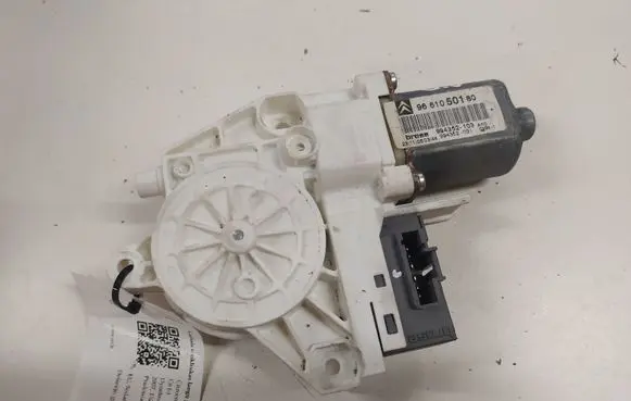 Citroen C6 Rear door window regulator motor 9661050180