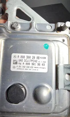 Mercedes-Benz C W205 Reducing agents exhaust control unit A0009002008 A0009019603