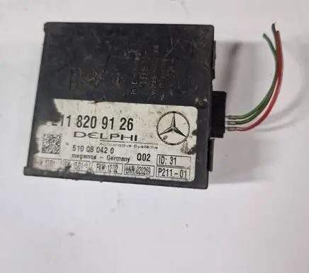 Mercedes-Benz CLK A209 C209 Alarm control unit/module 2118209126 510080420 020269